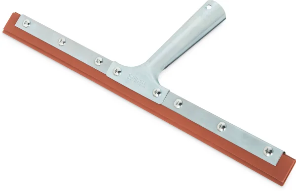 Carlisle 4007400 - Window Squeegee, 14x22 double-blade, Red