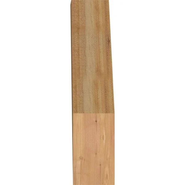 6x22W x 30x22D x 36x22H Traditional Rough Sawn Brace, Western Red Cedar