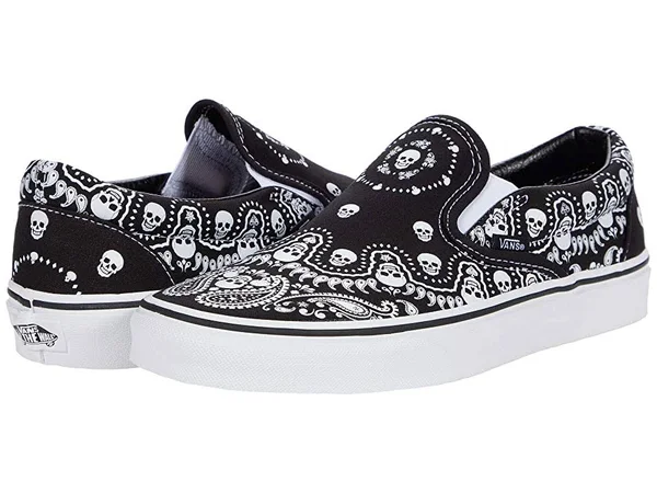 Vans Classic Slip-On &bandana& Shoes - Size 13