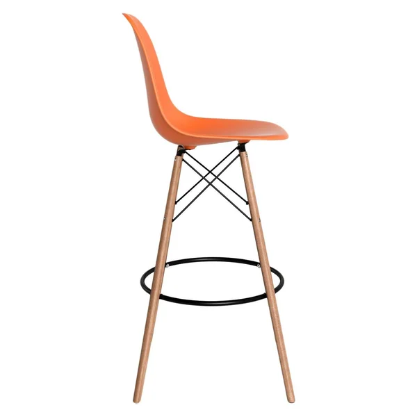 Aeon Furniture Modern Classic Paris Barstool - Set of 2, Orange