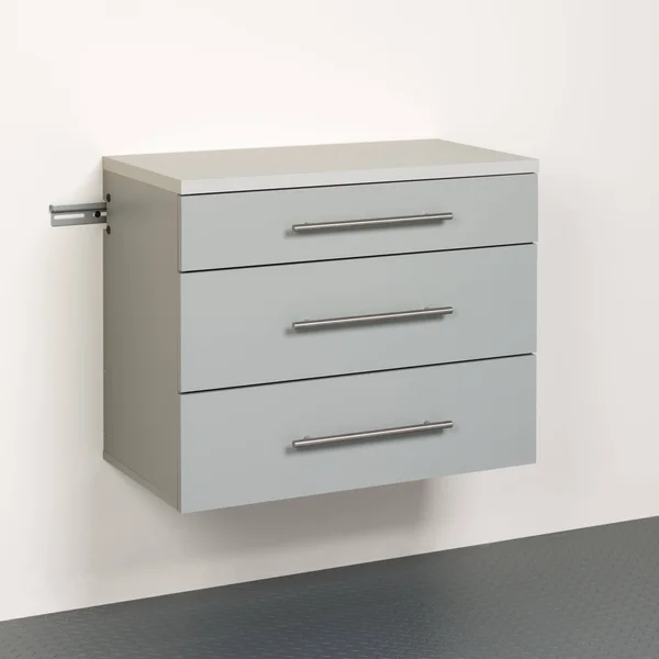 Prepac 3-Drawer Base HangUps Storage Cabinet - White