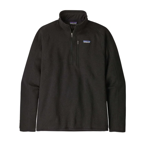 Patagonia Men's Better Sweater 1/4 Zip - Black, 3XL