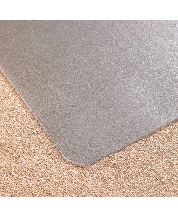 Floortex Chair Mat 48x22 x 60x22 for Plush Pile Carpets