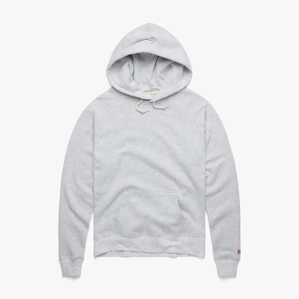 Women's Go-To Hoodie from Homage - Grey, Vintage Womens Hoodie from Homage.