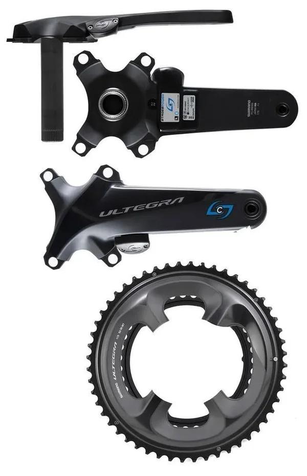 Stages R G3 Dura-Ace R9100 Power Meter with Chainrings - 165mm - 50/34