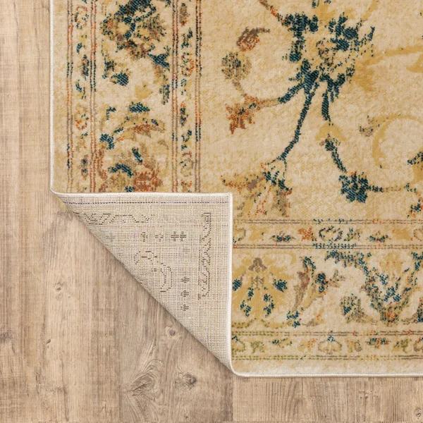 Oriental Weavers Juliette 1331V 5&3x22 x 7&3x22 Beige Area Rug