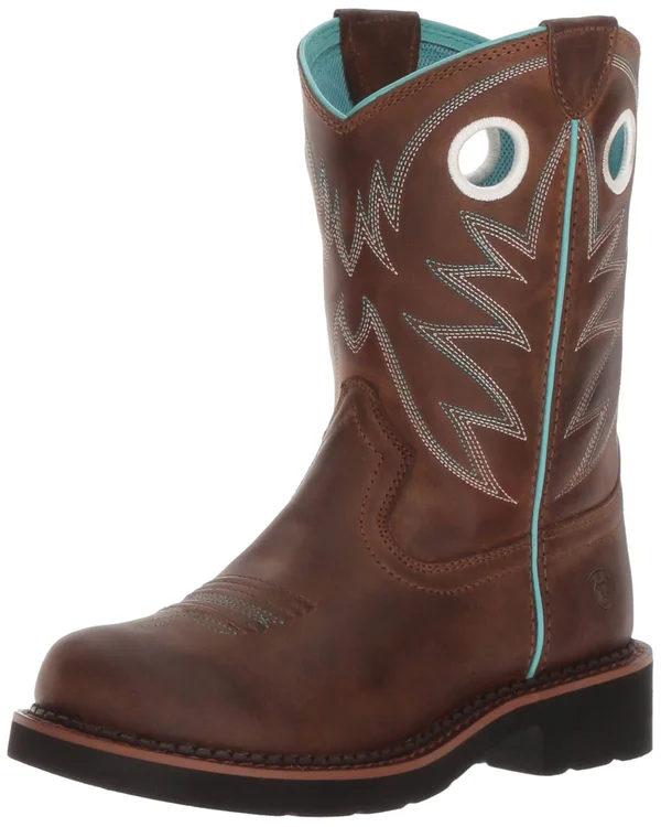 Ariat Kids Probaby Distressed Brown 4.5, M