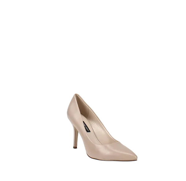 Nine West Women's Flax Pointed Toe Pumps - Barely Nude Leather