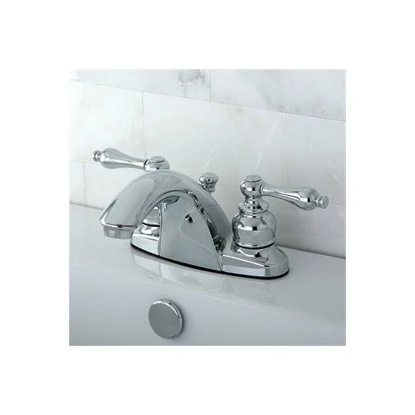 Kingston Brass KB7645AL English Country 4-Inch Centerset Lavatory Faucet - Oil Rubbed Bronze