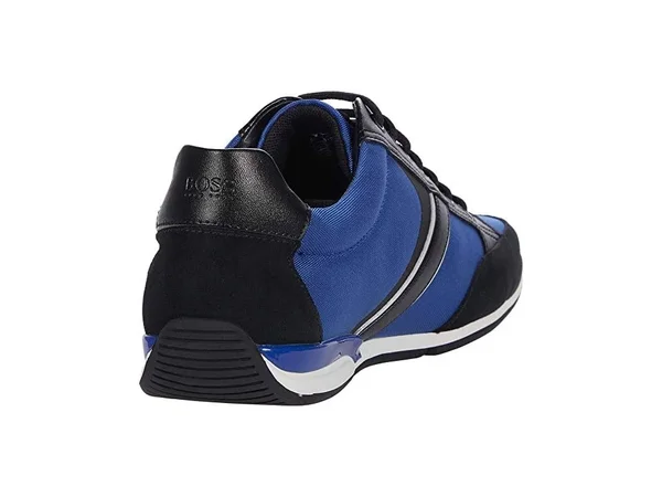 Boss Hugo Boss Saturn Mixed Materials by Boss Men's Shoes Open Blue : 11 D - Medium