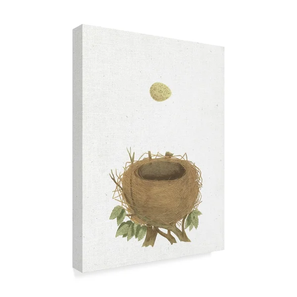 Trademark Fine Art 'Spring Nest II Crop' Canvas Art by Wild Apple Portfolio, Size: 14 x 19
