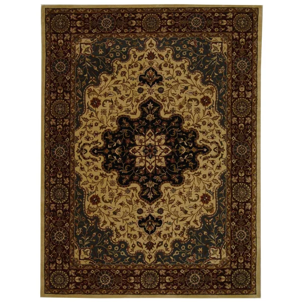 Safavieh Heritage HG760A 8&3x22 x 11&0x22 Ivory, Red Area Rug