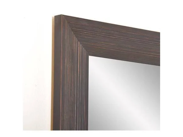 BrandtWorks Rustic Espresso Wall Mirror (40.5x22 x 31.5x22)
