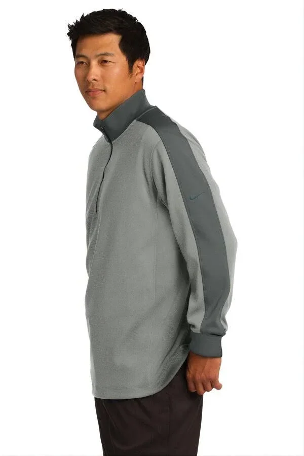 Nike Dri-Fit 1/2-Zip Cover-Up. 578673 (Athletic Grey Heather/Dark Grey) S