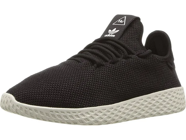 Adidas Pw Tennis Hu J Big Kid's Shoes Black-white Bd7768