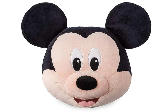 Disney Store Mickey Mouse Big Face Cushion
