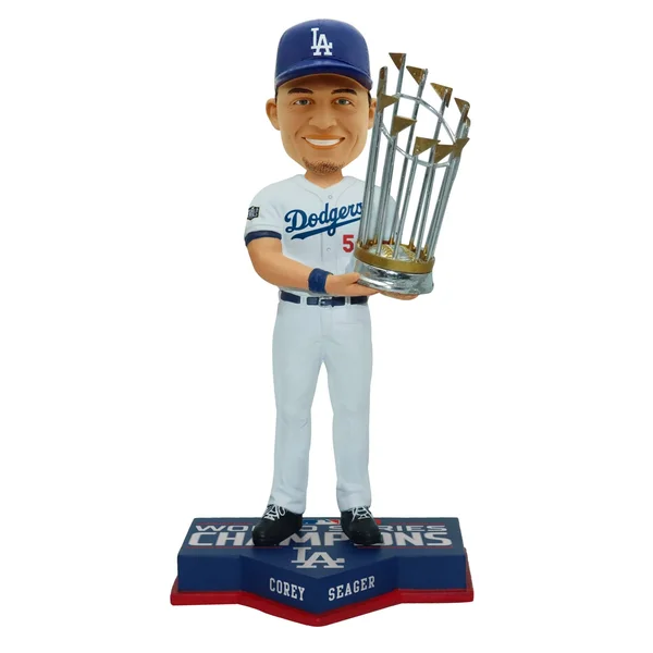Corey Seager (Los Angeles Dodgers) 2020 World Series Champions Bobblehead by FOCO