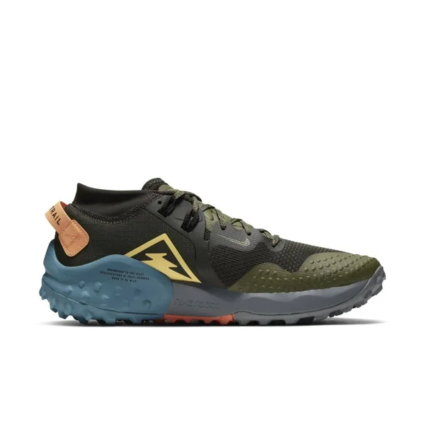 Nike Wildhorse 6 Men's Trail Running Shoes in Sequoia/Medium Olive - Size: 8, BV7106-300