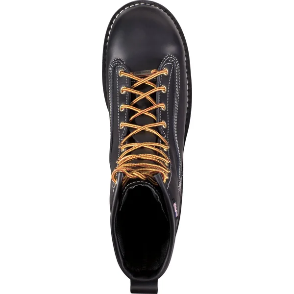 Danner Men's Super Rain Forest 8 inch Work Boot - Black
