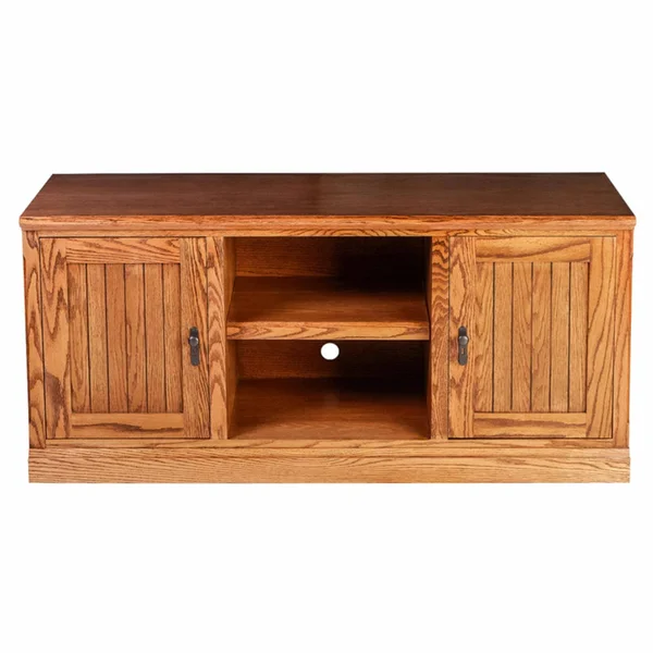 Forest Designs Cottage TV Cart Golden Oak - Size: 53 in.
