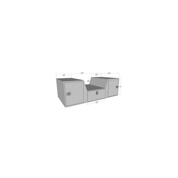 Unique Truck Accessories Gooseneck/5Th Wheel Tailgate Box Pull Out Drawer (Rb257d)