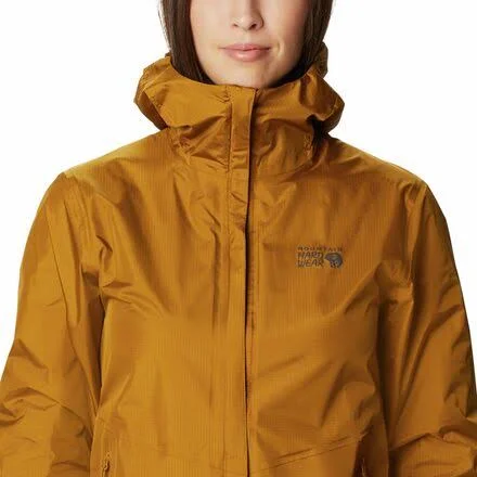 Mountain Hardwear Women's Acadia Jacket - Large - Olive Gold