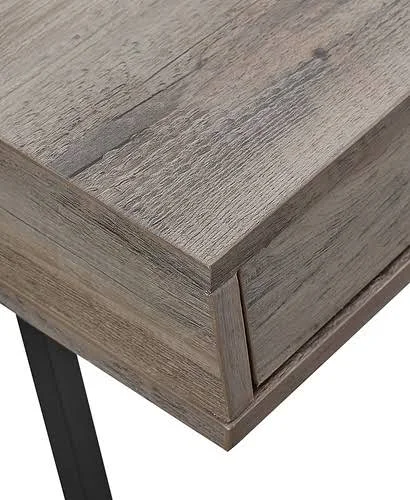 Walker Edison - Industrial Wood 3-Drawer Computer Desk - Gray Wash