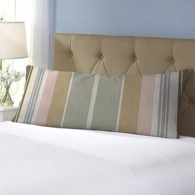 Jillane Huntington Polyester Body Pillow Support Pillow Latitude Run Color: Green/Pink/Tan