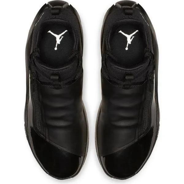 Jordan Jumpman Hustle Basketball Shoe - Men's Black/White/Black
