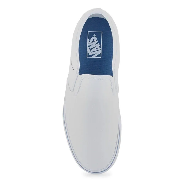Vans Asher Check Men's Skate Shoes, Size: 11, White