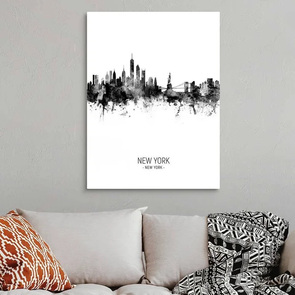 New York Skyline, Canvas Wall Art, 30x40, Great Big Canvas