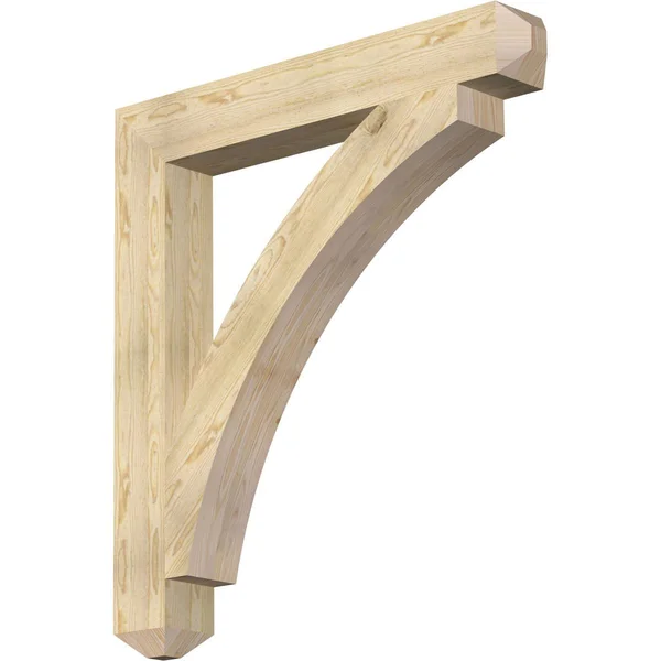6x22W x 44x22D x 48x22H Thorton Craftsman Rough Sawn BRACKET, Douglas Fir