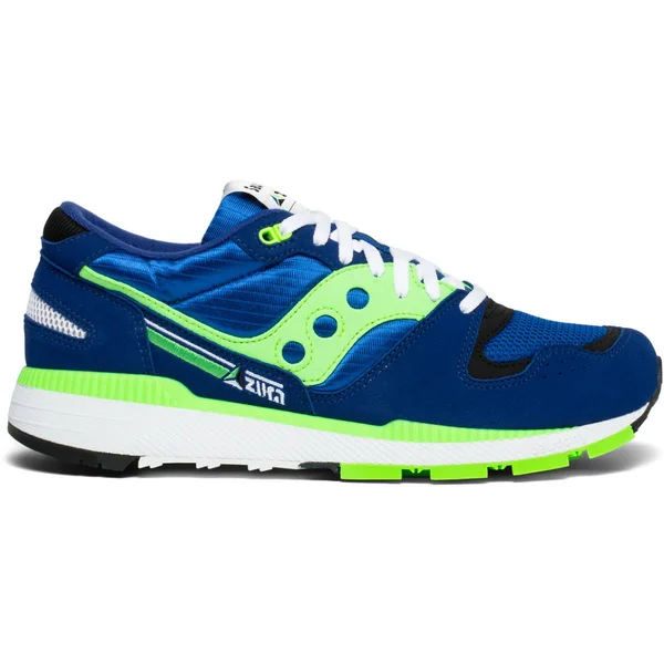 Saucony Azura Mens Performance Sneakers Running Shoes, Blue/Green