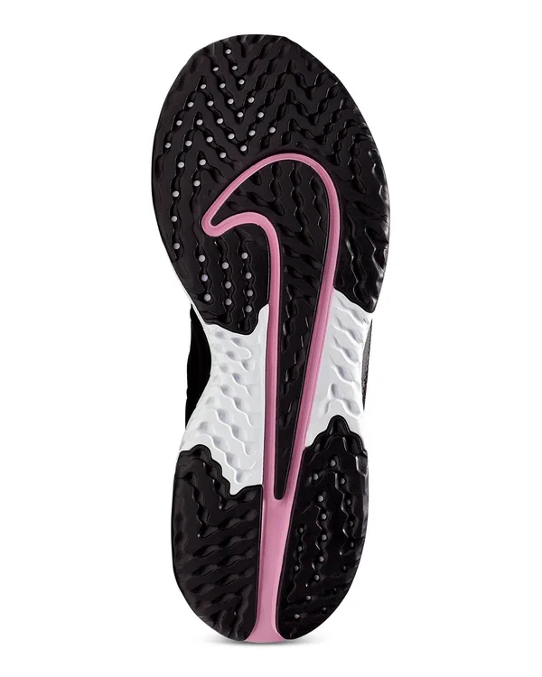 Nike Legend React 2 Black/Pink Women's Running Shoes, Size: 7.5