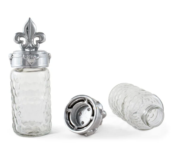 Arthur Court Fleur De Lis Salt and Pepper Set - 5.5 x 3.5"