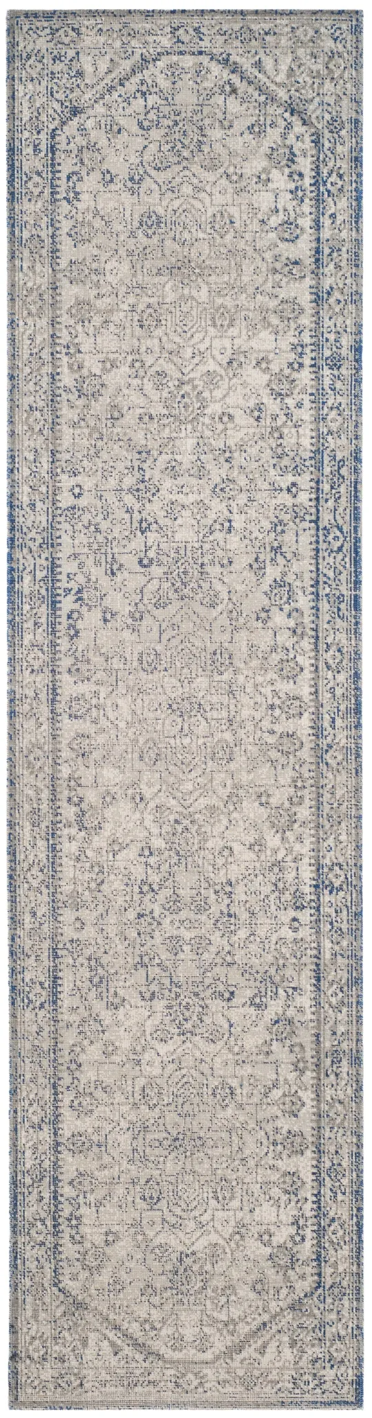 Safavieh Patina PTN318C 5&1x22 x 7&6x22 Light Grey, Blue Area Rug