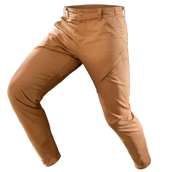 Quechua Men's Nh500 - Slim Hiking Pants in Hazelnut, Size XL/2XL