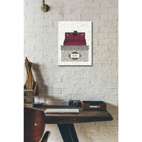 Epic Graffiti 'Tres Chic III' by Marco Fabiano, Canvas Wall Art, 26 inchx34 inch, Size: 26 x 34, Red