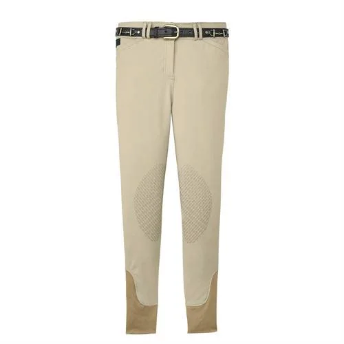 Dover Saddlery Women's Dalton Knee-Patch Breech - Olive