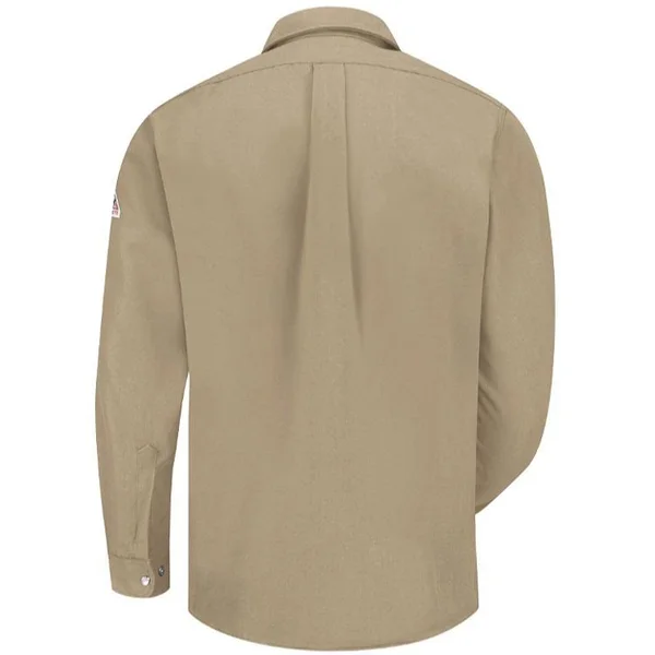 Bulwark - Snap-Front Uniform Shirt - Nomex IIIA - 4.5 oz. M, Royal Blue