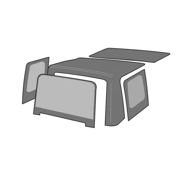 Rampage Jeep Wrangler Factory Replacement Soft Top - 99515