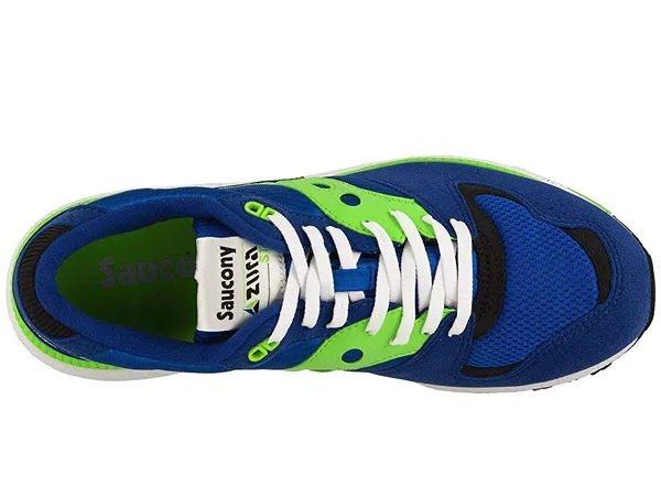 Saucony Azura Mens Performance Sneakers Running Shoes, Blue/Green
