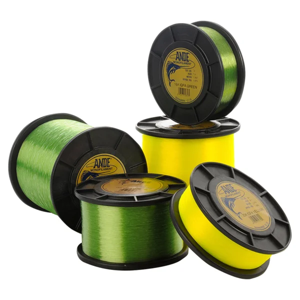 Ande Tournament Monofilament Line - 9 lb. Spool - 30 lb. Test - Hi-Vis Yellow