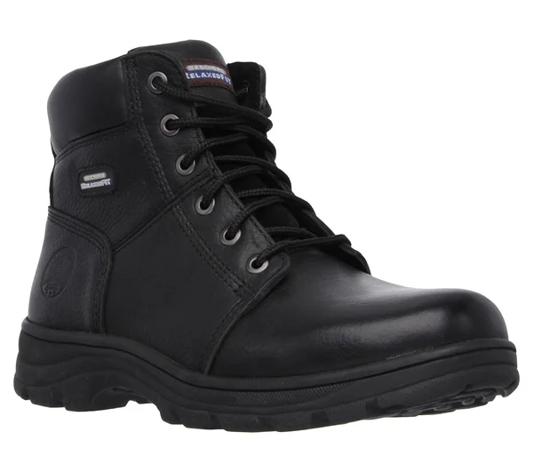 Skechers Men's Work Relaxed Fit Workshire Condor - Black