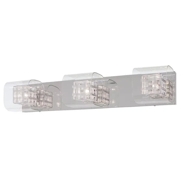 George Kovacs P5803-077 - Jewel Box 3 Light Bath - Chrome