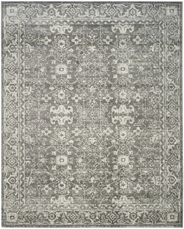 Safavieh EVK270S Evoke Grey, Ivory Area Rug - 11& x 15&