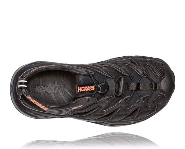 Hoka One One Women's Hopara - 7 - Black, Fusion Coral