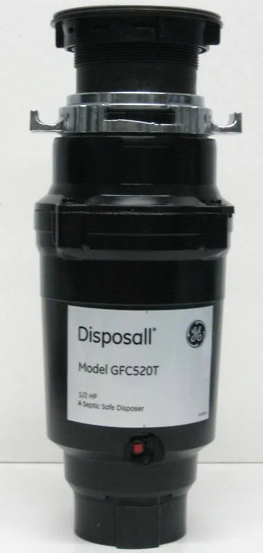 GE GFC520V Steel - Steel Garbage Disposal - Black