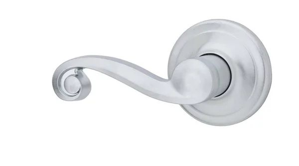 Kwikset 967LLRH-5S Lido Lever Right Hand Double Cylinder Interior with Smart KEY, Antique Brass