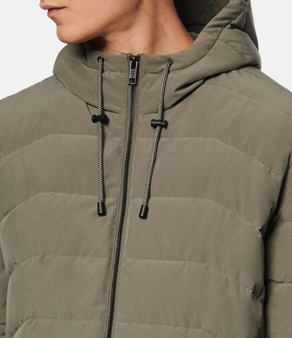 Marc New York Men's Claxton Packable Down Hooded Jacket - Gunmetal